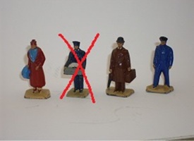 Dinky Toy Poppetjes